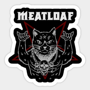 MEATLOAF MERCH VTG Sticker